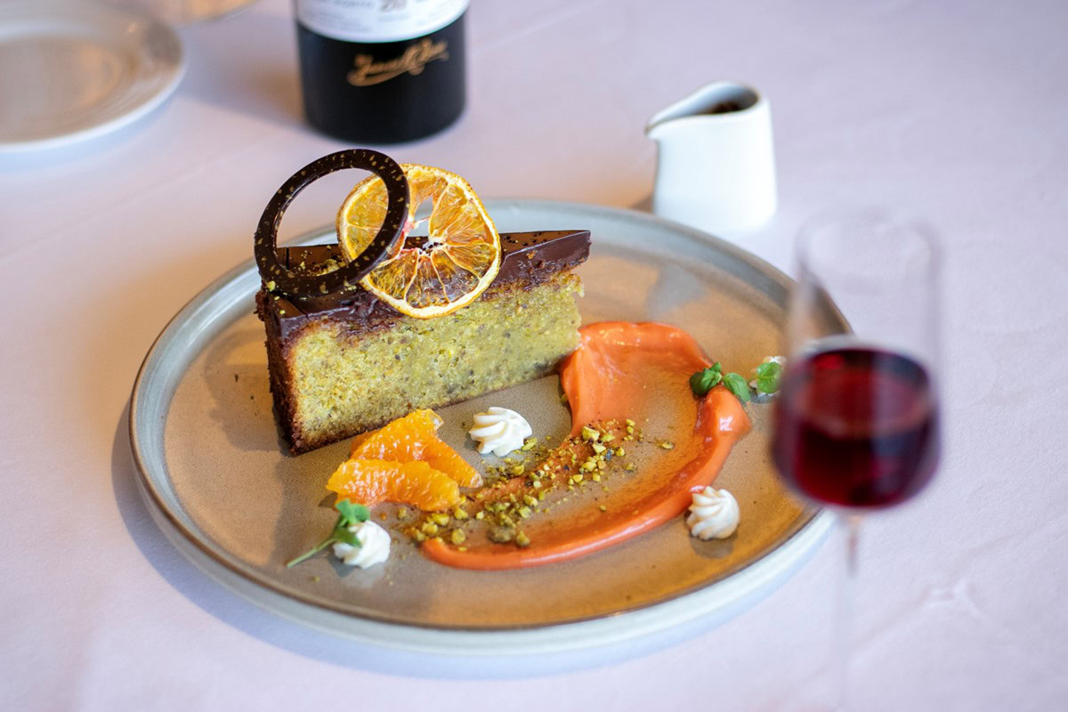 Italian Pistachio Olive Oil Cake by Erin Swanson | Pastry Arts