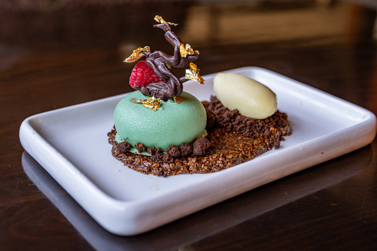 Pistachio Bonsai by Pete Garzon | Pastry Arts